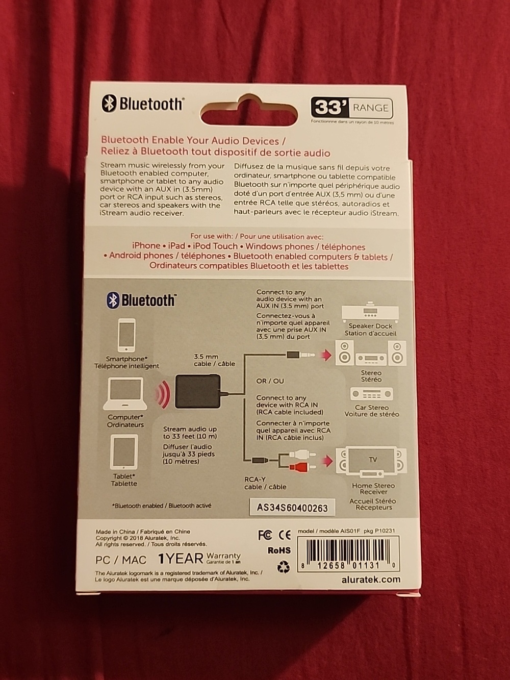 Universal Bluetooth Audio Receiver - Picture 2 of 4